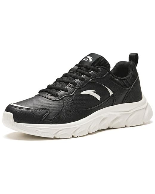 Anta Black Running Shoes for men