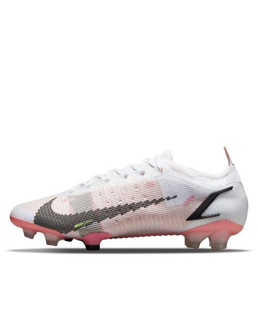 Nike White Mercurial Vapor 14 Elite Fg 'Rawdacious' for men