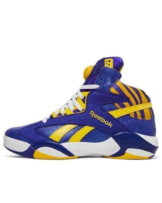 Reebok Blue Shaq Attaq Retro 'Lsu' for men