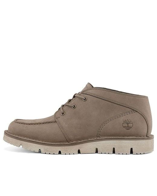 Timberland Brown Westmore Moc Toe Chukka Boot Full Grain' for men