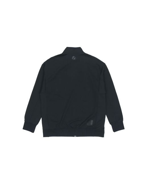 Adidas Blue Wj Tt Swt Casual Sports Stand Collar Jacket for men