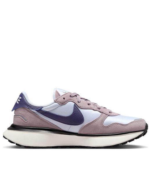 Nike Blue (Wmns) Phoenix Waffle 'Light Ore Dark Raisin'