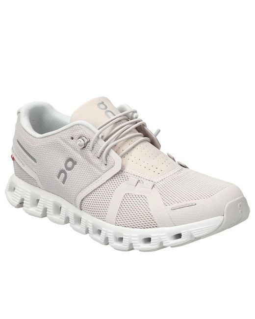 On Shoes White (Wmns) Cloud 5 'Pearl'