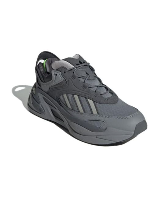 Adidas Gray Originals Ozmorph Lucid Lemon' for men