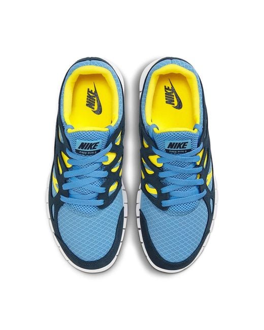 Nike Blue Free Run 2 'University' for men