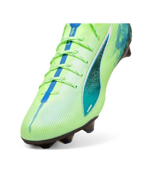PUMA Green Ultra 5 Carbon Fg 'Fizzy Apple' for men