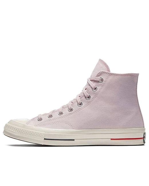 Converse Purple Chuck 70 Heritage Court Hi Top 'Barely Rose' for men