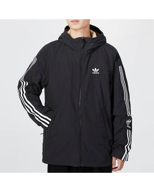 Adidas Blue Original Reversible Polar Fleece Jacket for men