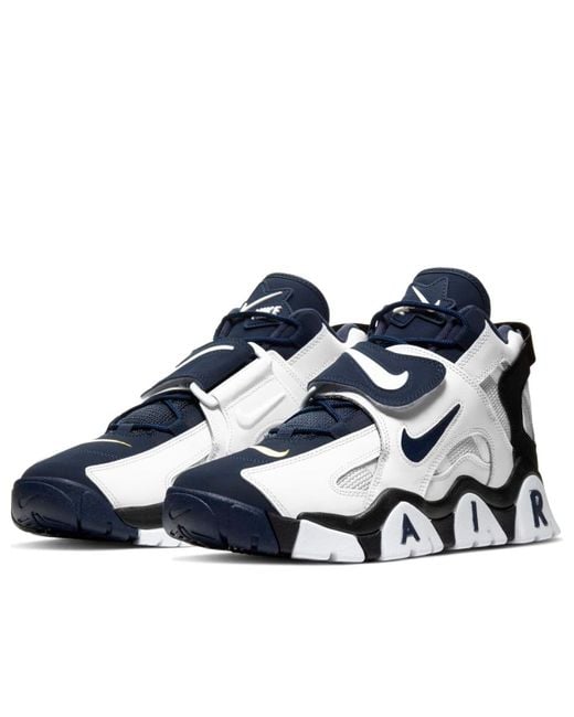 Nike Blue Air Barrage Mid for men