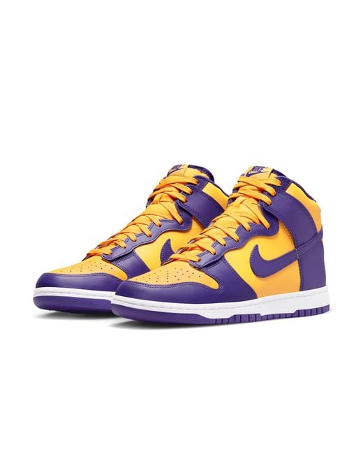 Nike Blue Dunk High Retro Shoe for men