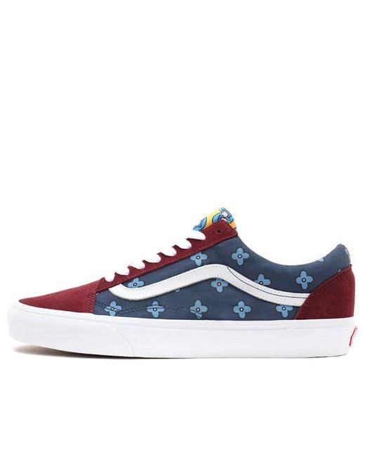 Vans Blue Old Skool 'Tie Print Mix' for men