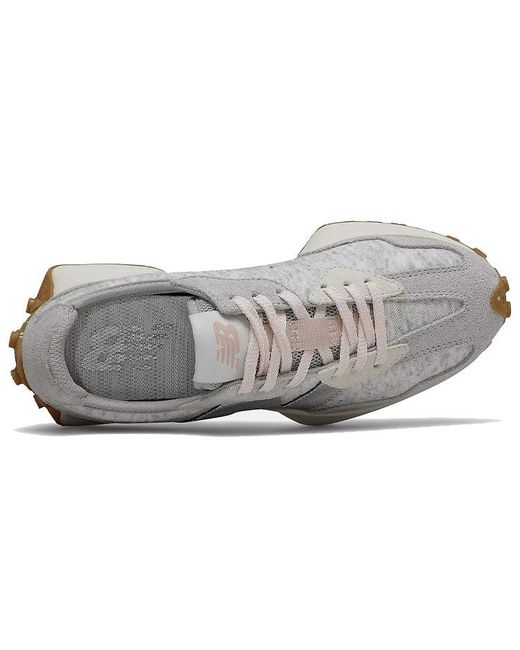 New Balance Gray (Wmns) 327 'Rain Cloud Rose Water'