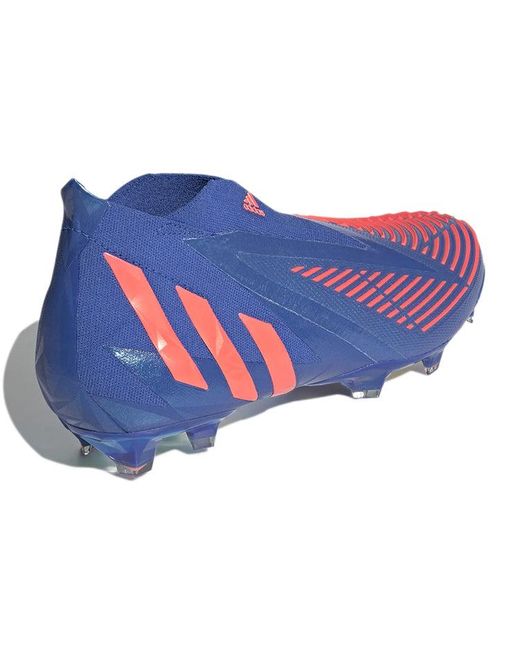 Adidas Blue Predator Edge+ Ag 'Hi-Res Turbo' for men