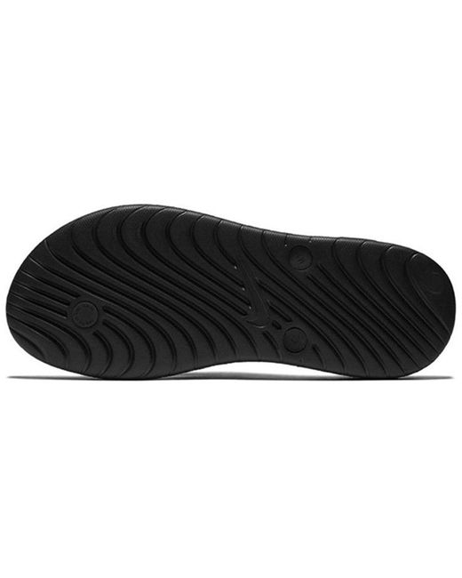 Nike Black Solay Thong for men