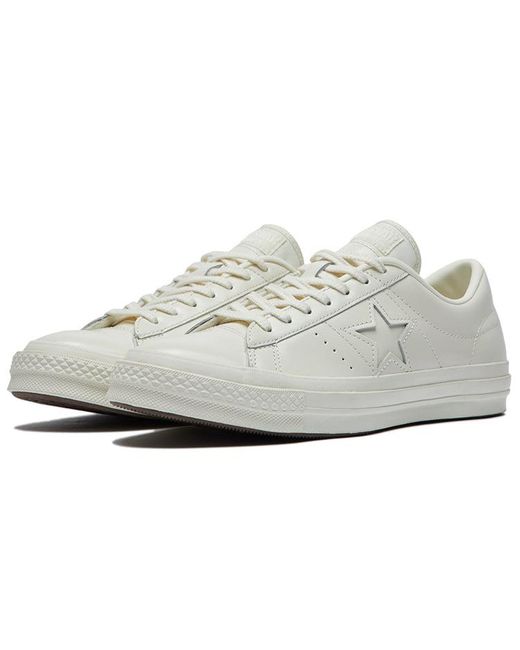 Converse White One Star Ox 'Egret' for men