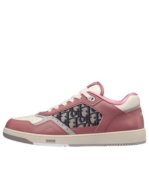 Dior Pink B27 Low-top Sneakers Shoes for men