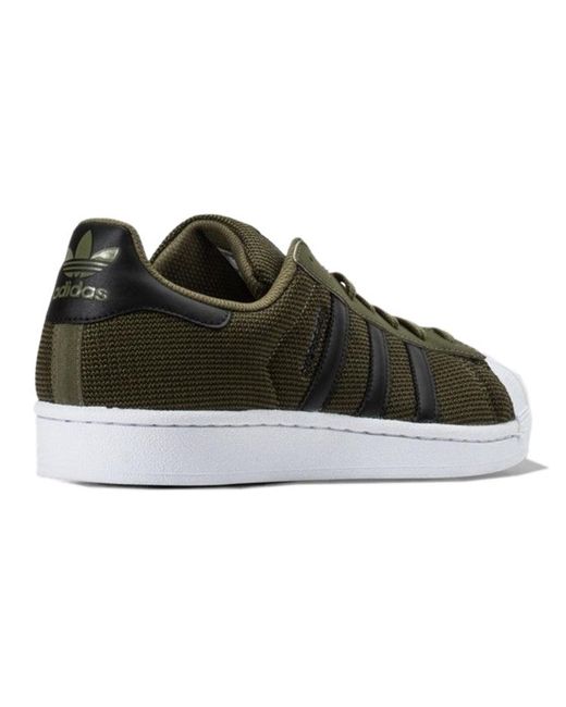Adidas Brown Originals Superstar Non-Slip Lightweight Skate Shoes for men