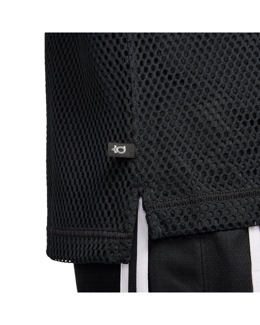 Nike Black Kevin Durant Dri-Fit Short-Sleeve Basketball Shirt (Asia Sizing) for men