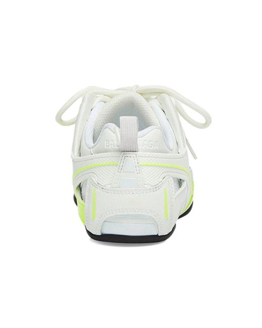 Balenciaga White (Wmns) Drive Sneaker Fluo' for men