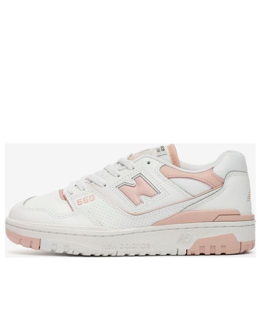 New Balance White (Wmns) 550 Sand'