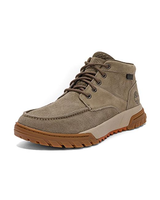 Timberland Brown Boulder Trail Chukka Boots for men