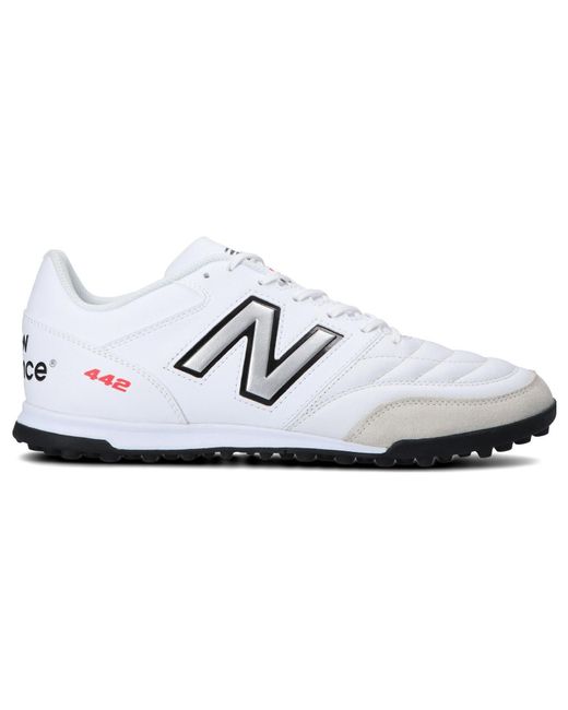New Balance White 442 Team Tf Shoes for men