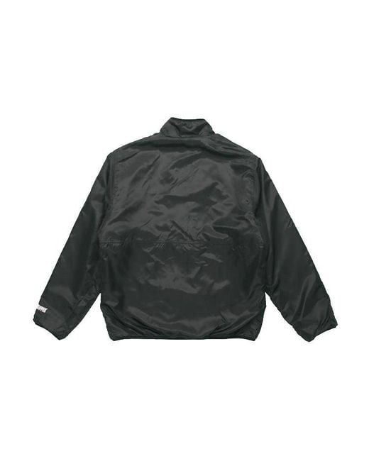 Supreme Green Reversible Bandana Fleece Jacket for men