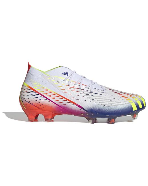 Adidas White Predator Edge.1 Fg 'Al Rihla Pack' for men
