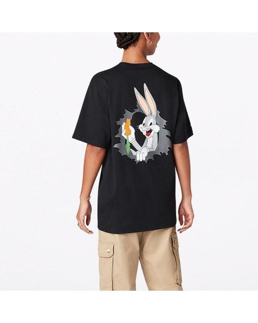 Converse Black X Bugs Bunny Graphic T-Shirt for men