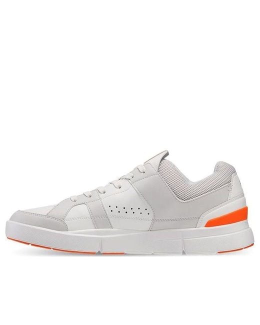 On Shoes White The Roger Clubhouse 'Frost Flame' for men
