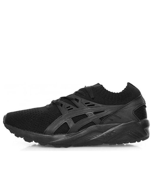 Asics Black Gel-Kayano Trainer Knit for men