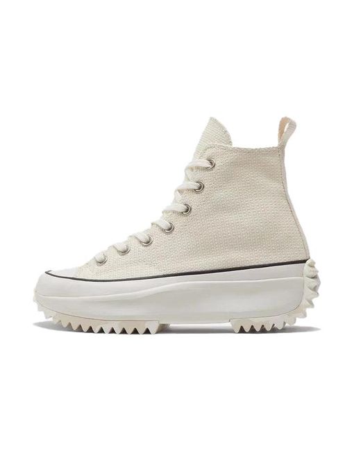 Converse White Run Star Hike High 'Egret' for men