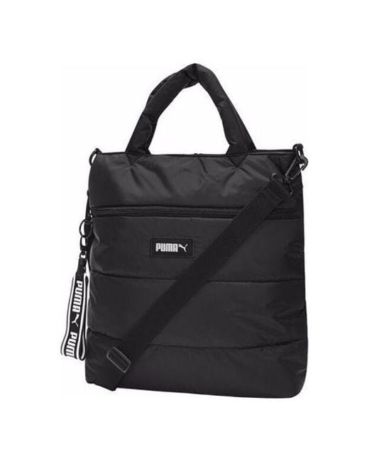 PUMA Black Prime Puffa Shopper Bag