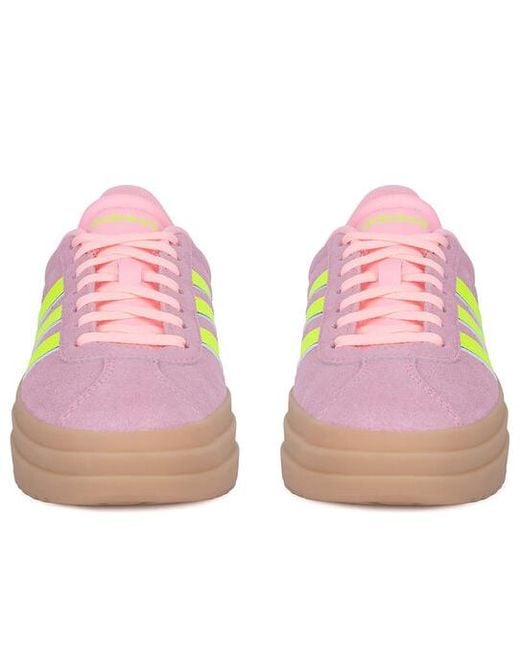 Adidas Pink (Wmns) Vl Court Bold Spark Lucid Lemon'