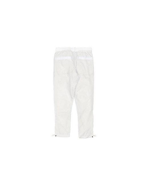 Nike White X Fear Of God Woven Pant 'Pure Platinum' for men