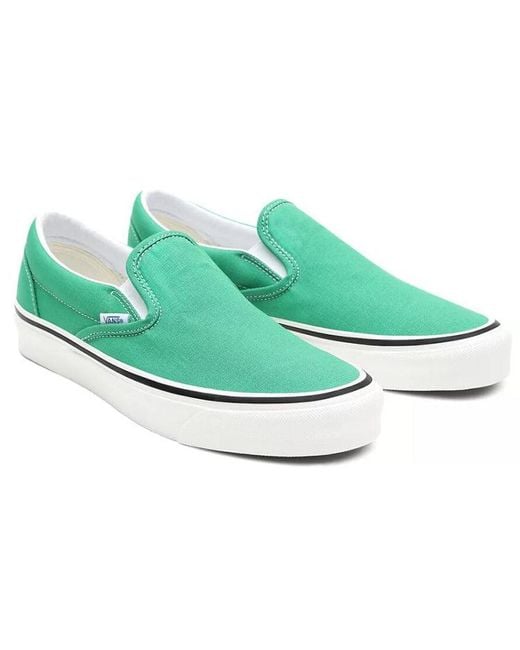 Vans Green Anaheim Factory Classic Slip-On 98 for men