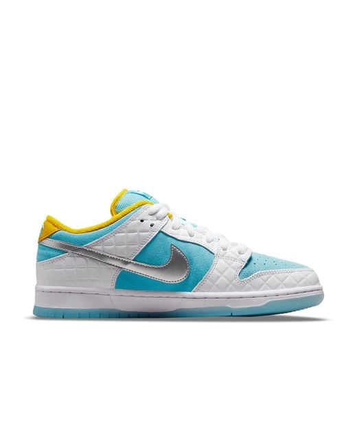 Nike Blue Ftc X Dunk Low Sb for men