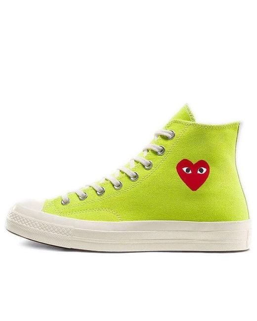 Converse Green X Comme Des Garcons Play Chuck 70 High 'Bright' for men