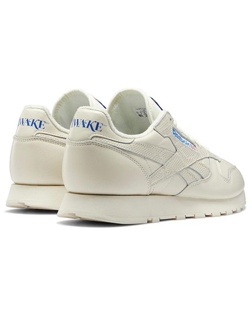Reebok White Awake Ny X Classic Leather Snakeskin' for men