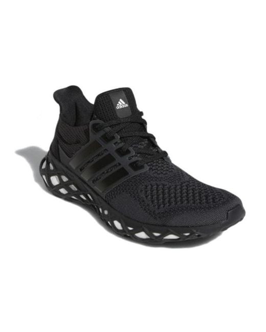 Adidas Black Ultraboost Web Dna Carbon' for men