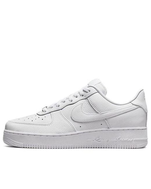 Nike White X Nocta Air Force 1 Low 'Certified Lover Boy' for men