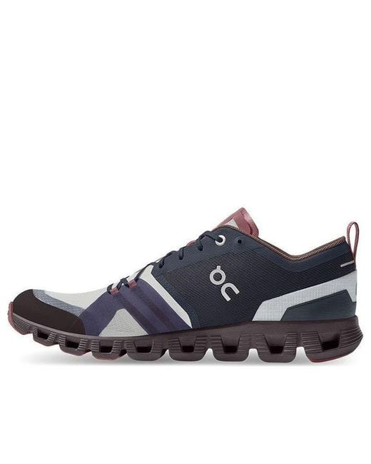 On Shoes Blue (Wmns) Cloud X Shift 'Ink Cherry' for men