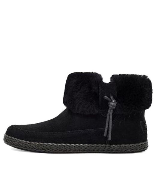 Ugg Black (Wmns) Elowen Fleece Lined Snow Boots