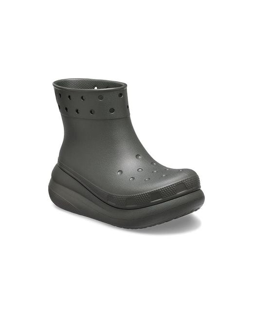 CROCSTM Black Classic Crush Boot