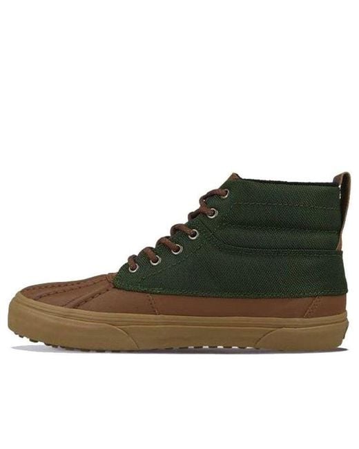 Vans Black Sk8-Hi Del Pato Mte 'Kombu Tortoise Shell' for men