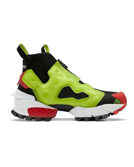 Reebok Green Instapump Fury X Gtx 'Infinium' for men