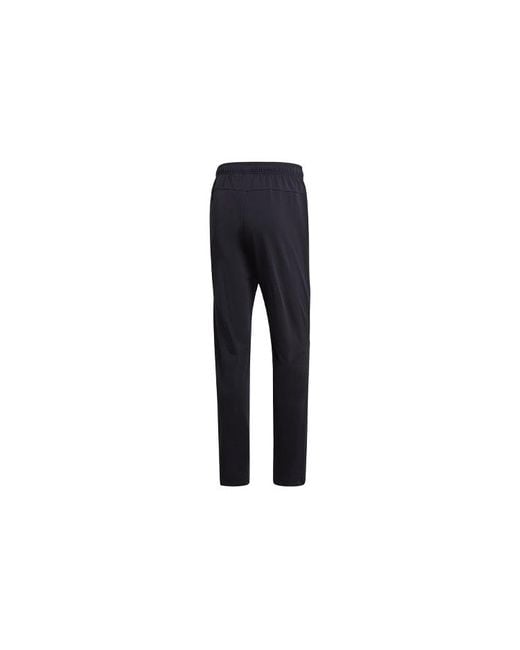 Adidas Blue Plain Track Pants for men