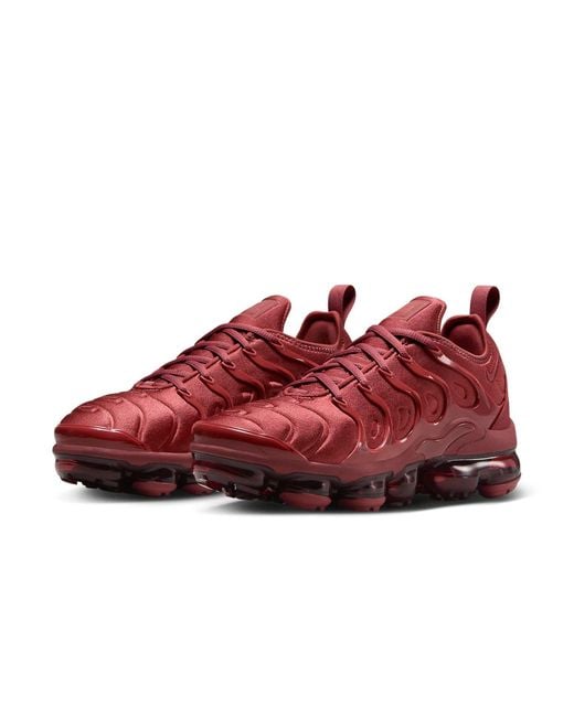Nike Red Air Vapormax Plus 'Burgundy' for men
