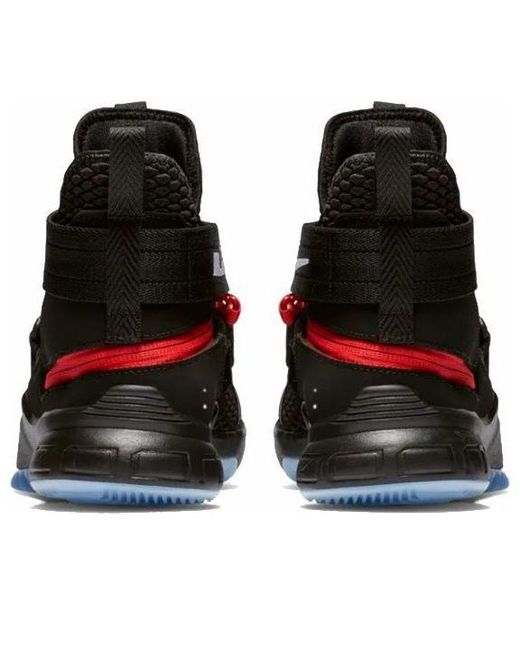 Nike Black Lebron Soldier 12 Flyease for men