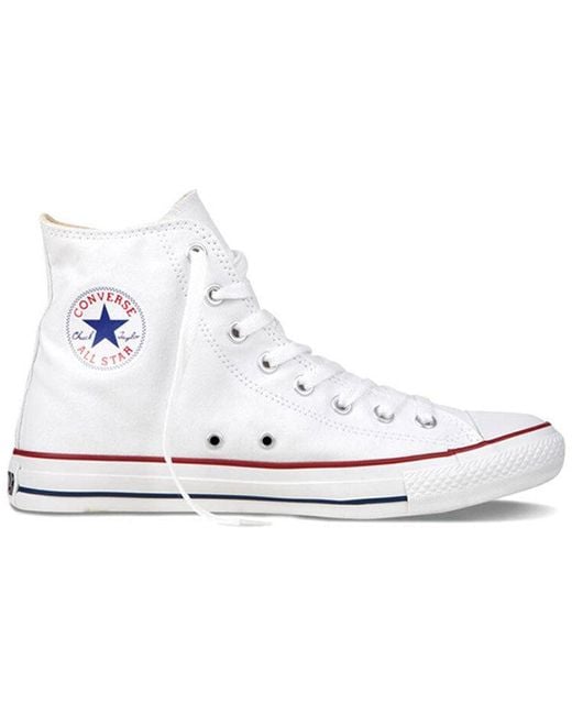 Converse White (Jennie) Hi Top Chuck Taylor All Star Optical for men